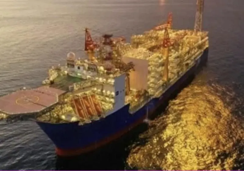 FPSO at sea